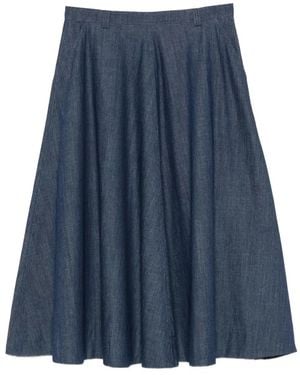 Incotex Denim Skirts - Blue
