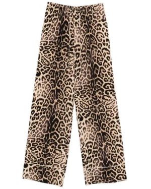 Ermanno Scervino Wide Trousers - Brown