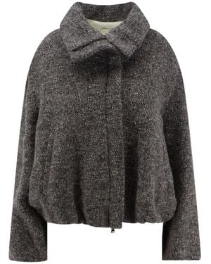 Alysi Bomber Jackets - Grey