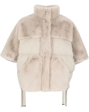 Diego M Jassen ,Polyester Cappa Antigoccia - Naturel
