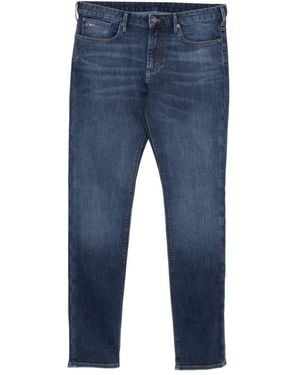 Emporio Armani Slim-Fit Jeans - Azul