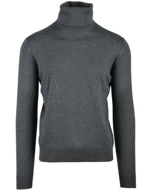 Alpha Studio Truien & Vesten ,Grijs ,Dolcevita Turtleneck
