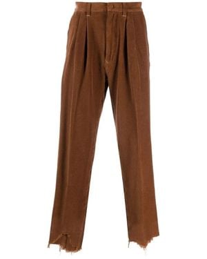 Incotex Straight Trousers - Brown