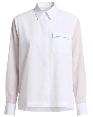 Peserico Overhemden ,Wit ,Shirts