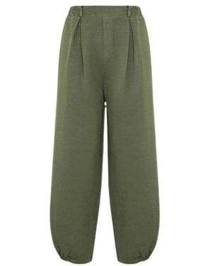 Manila Grace Cropped Trousers - Verde