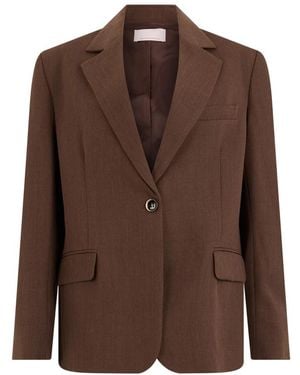 Nine:inthe:morning Legno Loose Blazer - Bruin