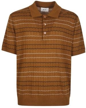 NN07 Polo Shirts - Marrone
