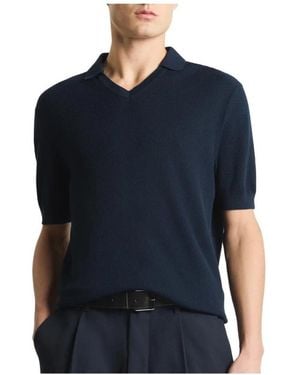 Fay Polo Shirts - Blue