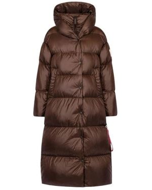 AFTER LABEL Down Coats - Brown