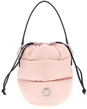 Moncler Tassen ,Roze ,Caradoc Quilted Bucket Bag