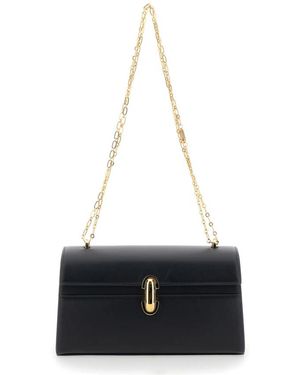 SAVETTE Chain Symmetry Pochette - Zwart