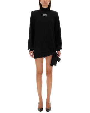 Versace Jeans Couture Short Dresses - Black