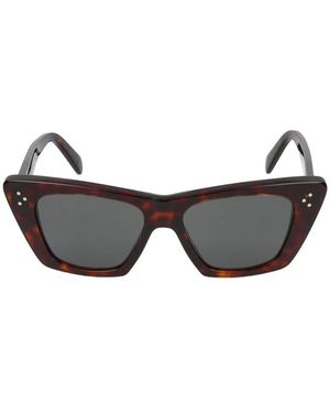 Celine Stylische sonnenbrille cl40187i,cl40187i 01a sunglasses - Schwarz