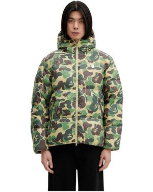 A Bathing Ape Down Jackets - Verde