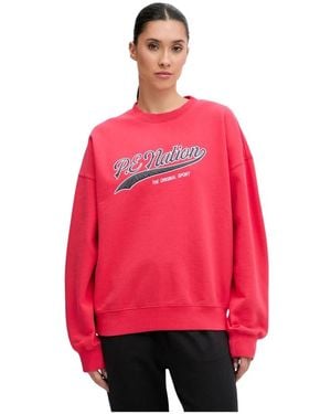 P.E Nation Sweatshirts - Rojo