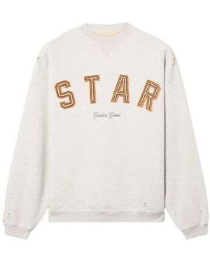 Golden Goose Sweatshirts - White