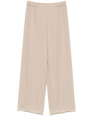 Marina Rinaldi Wide Trousers - Neutro
