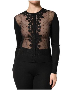 Dolce & Gabbana Cardigans - Black