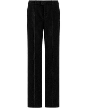 Philipp Plein Straight Trousers - Nero