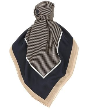 Saint Laurent Silky Scarves - Gris