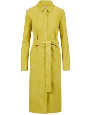 Iceberg Leather Jackets - Jaune