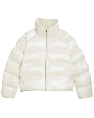 PUMA Polyester Parka Jas Effen Kleur - Wit