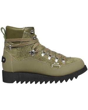 A_COLD_WALL* Lace-Up Boots - Green