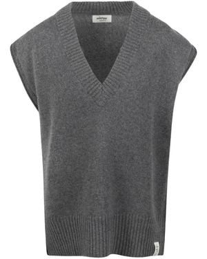 Ottod'Ame Ärmellose Strickware - Grau