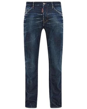 DSquared² Slim-Fit Jeans - Blauw