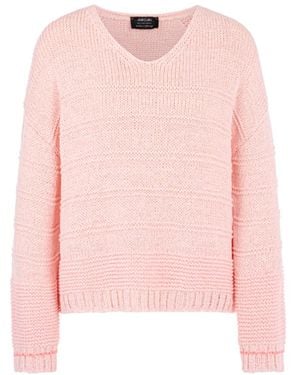 Marc Cain V-Ausschnitt Pullover - Pink
