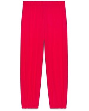FIORELLA RUBINO Joggers Met Elastische Enkel - Rood