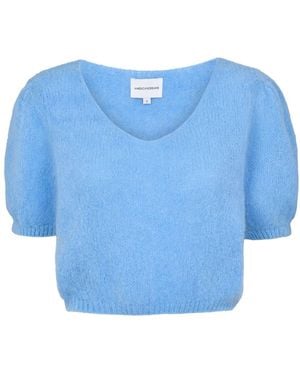 American Dreams Round-Neck Knitwear - Blu