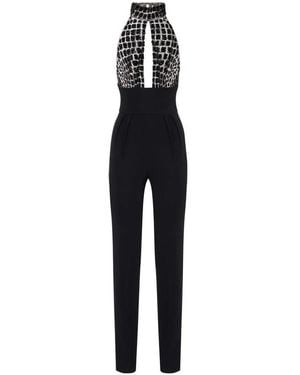 Elisabetta Franchi Jumpsuits - Black