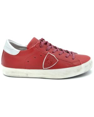 Philippe Model Turnschuhe - Rot