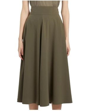 Marella Midi Skirts - Verde