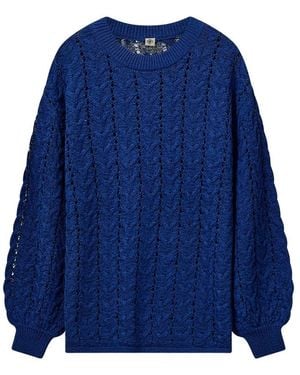 THE GARMENT Round-Neck Knitwear - Bleu