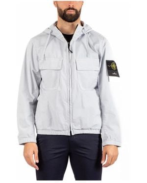 Stone Island Light Jackets - Grey