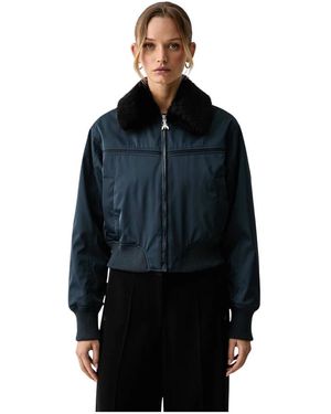 Patrizia Pepe Bomber Jackets - Negro