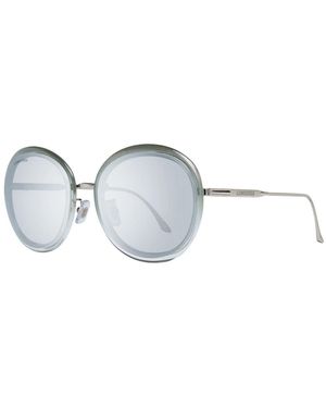 Longines Graue sonnenbrille rund verspiegelt