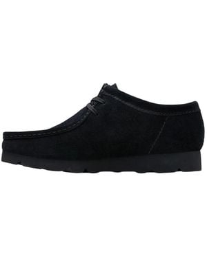 Clarks Laced Shoes - Negro