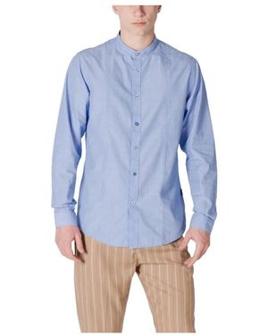 Gianni Lupo Casual Shirts - Blue