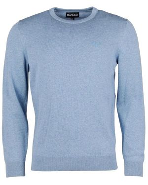 Barbour Round-Neck Knitwear - Bleu