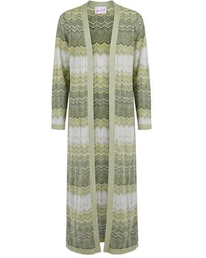 MC2 Saint Barth Long Knitwear - Vert