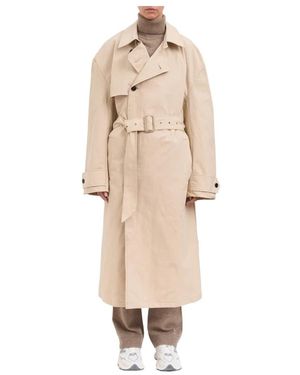 Entire studios Trench Coats - Natural