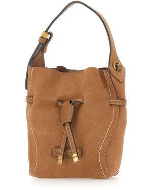 Gianni Chiarini Tassen ,Bruin ,Leer Sienna Handtas