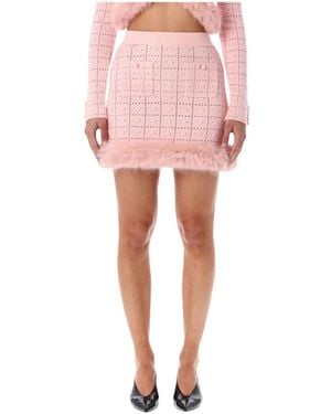 Self-Portrait Short Skirts - Rosa