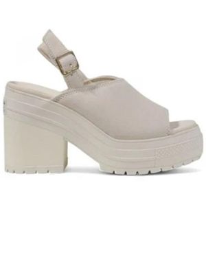 Converse High Heel Sandals - Blanco