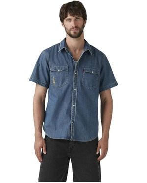 Levi's Denim Shirts - Blu