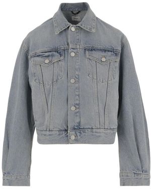 Haikure Jassen ,Blauw ,Katoen Cotton Jacket - Grijs