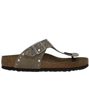 Birkenstock Gizeh Rivet - Bruin